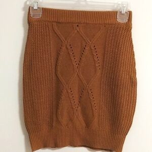 Cable knit Skirt